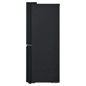LG 530L French Door Refrigerator – GFB505MBL, Side View