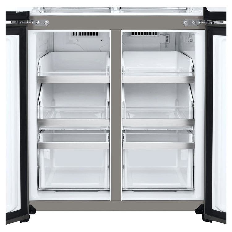 LG 530L French Door Refrigerator GFB505PL, Drawers View