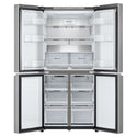 LG 530L French Door Refrigerator GFB505PL, Front View With Double Door Open View