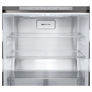 LG 530L French Door Refrigerator GFB505PL, Multi Air Flow View