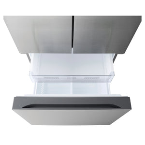 LG 589L Stainless Steel French Door Fridge GFB589PLE, Drawer Open View 2