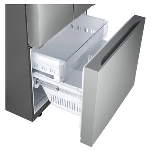 LG 589L Stainless Steel French Door Fridge GFB589PLE, Freezer Drawer Open View 2