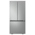 LG 589L Stainless Steel French Door Fridge GFB589PLE, Front View