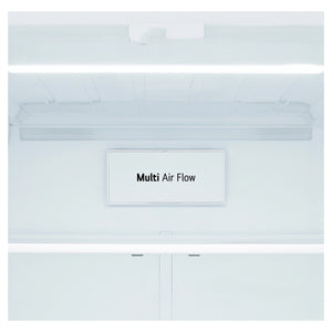 LG 589L Stainless Steel French Door Fridge GFB589PLE, Multi Air Flow View