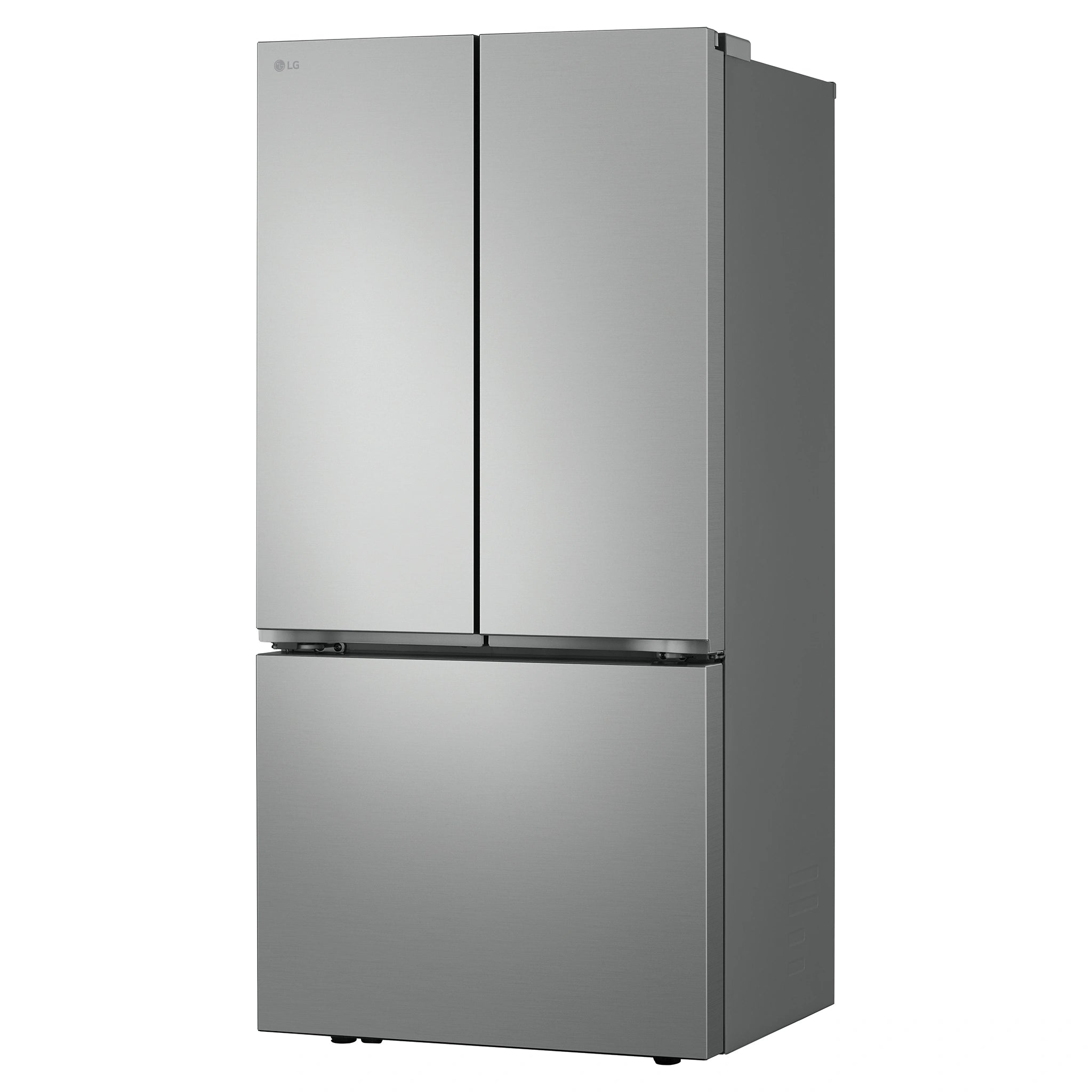 LG 589L Stainless Steel French Door Fridge GFB589PLE, Right Side View