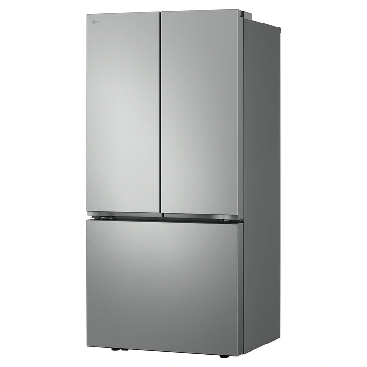 LG 589L Stainless Steel French Door Fridge GFB589PLE, Right Side View