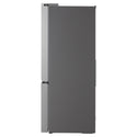 LG 589L Stainless Steel French Door Fridge GFB589PLE, Side View