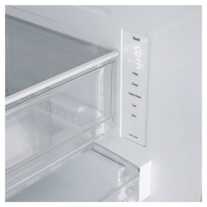 LG 589L Stainless Steel French Door Fridge GFB589PLE, Temperature Control View