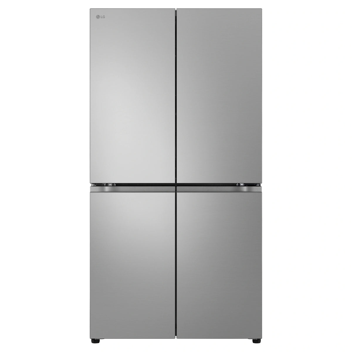LG 665L Stainless Steel French Door Refrigerator GFB700PL, Front View