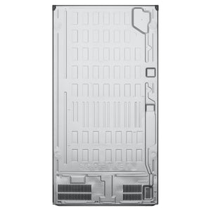 LG 665L French Door Fridge GFB705MBL, Back Side View