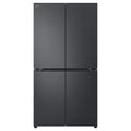 LG 665L French Door Fridge GFB705MBL, Front View