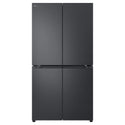 LG 665L French Door Fridge GFB705MBL, Front View