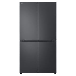 LG 665L French Door Fridge GFB705MBL, Front View
