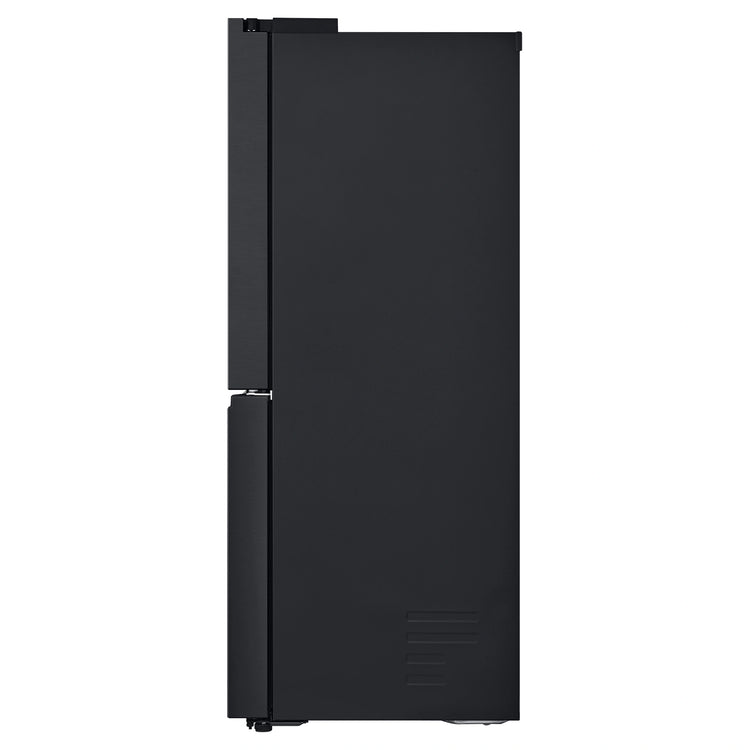 LG 665L French Door Fridge GFB705MBL, Side View