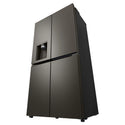 LG GFD700BSLC 687L Black Side By Side Refrigerator