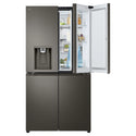 LG GFD700BSLC 687L Black Side By Side Refrigerator