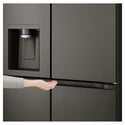 LG GFD700BSLC 687L Black Side By Side Refrigerator