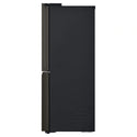LG GFD700BSLC 687L Black Side By Side Refrigerator