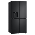 LG 500L Metallic Black Side By Side Refrigerator GFL500MBL, Right Side View