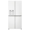 LG 500L White Side By Side Refrigerator GFL500MWH, Front View