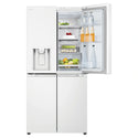 LG GFL500MWH 500L White Side By Side Refrigerator