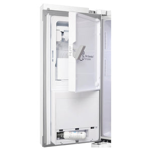 LG 500L White Side By Side Refrigerator GFL500MWH, Water Filter View