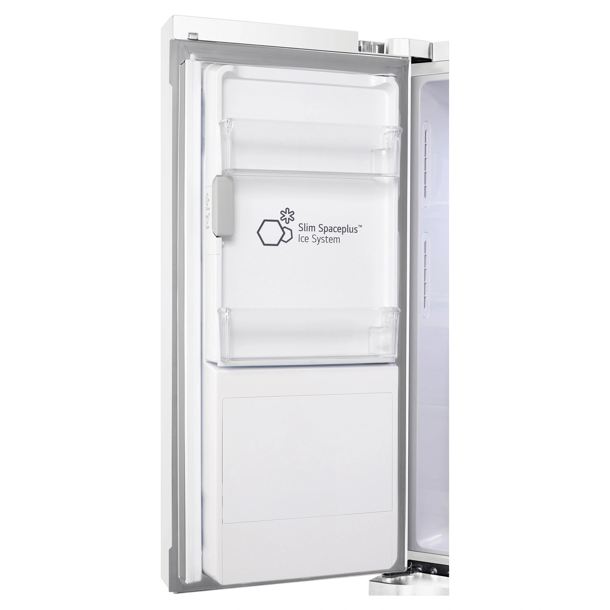 LG 500L White Side By Side Refrigerator GFL500MWH, Water Filter View 2