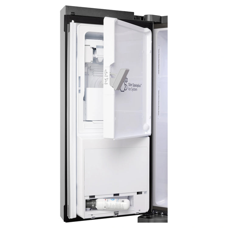 LG 506L Stainless Steel Side By Side Refrigerator GFL500PL, Water Filter View