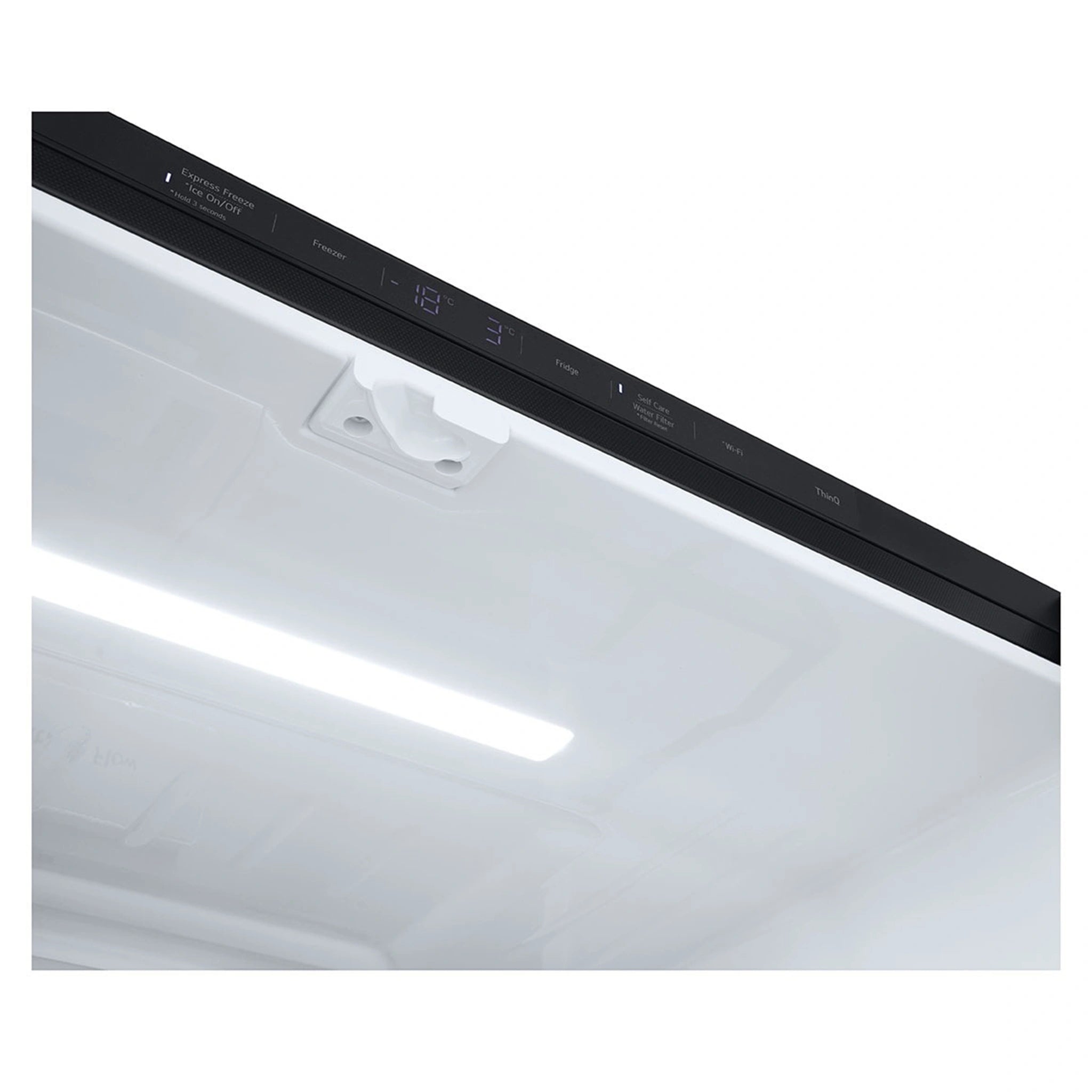 LG GFL700MBL 637L Matte Black Side By Side Refrigerator