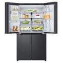 LG GFL700MBL 637L Matte Black Side By Side Refrigerator