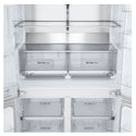 LG GFL700MWH 637L Matte White Side By Side Refrigerator