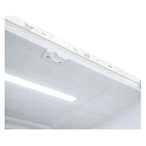 LG 637L Matte White Side By Side Refrigerator GFL700MWH, Control Panel View