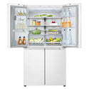 LG GFL700MWH 637L Matte White Side By Side Refrigerator