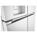 LG GFL700MWH 637L Matte White Side By Side Refrigerator