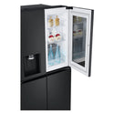 LG GFV500MBLC 508L Slim French Door Fridge with InstaView