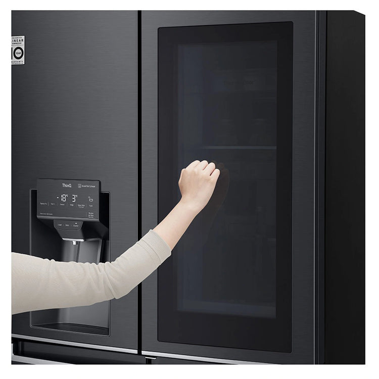 LG GFV706MBL 637L Matte Black French Door Refrigerator