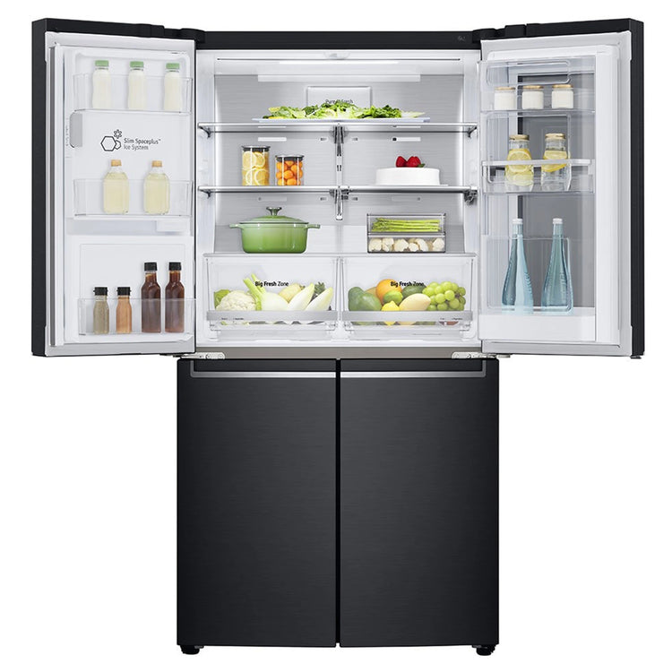 LG GFV706MBL 637L Matte Black French Door Refrigerator