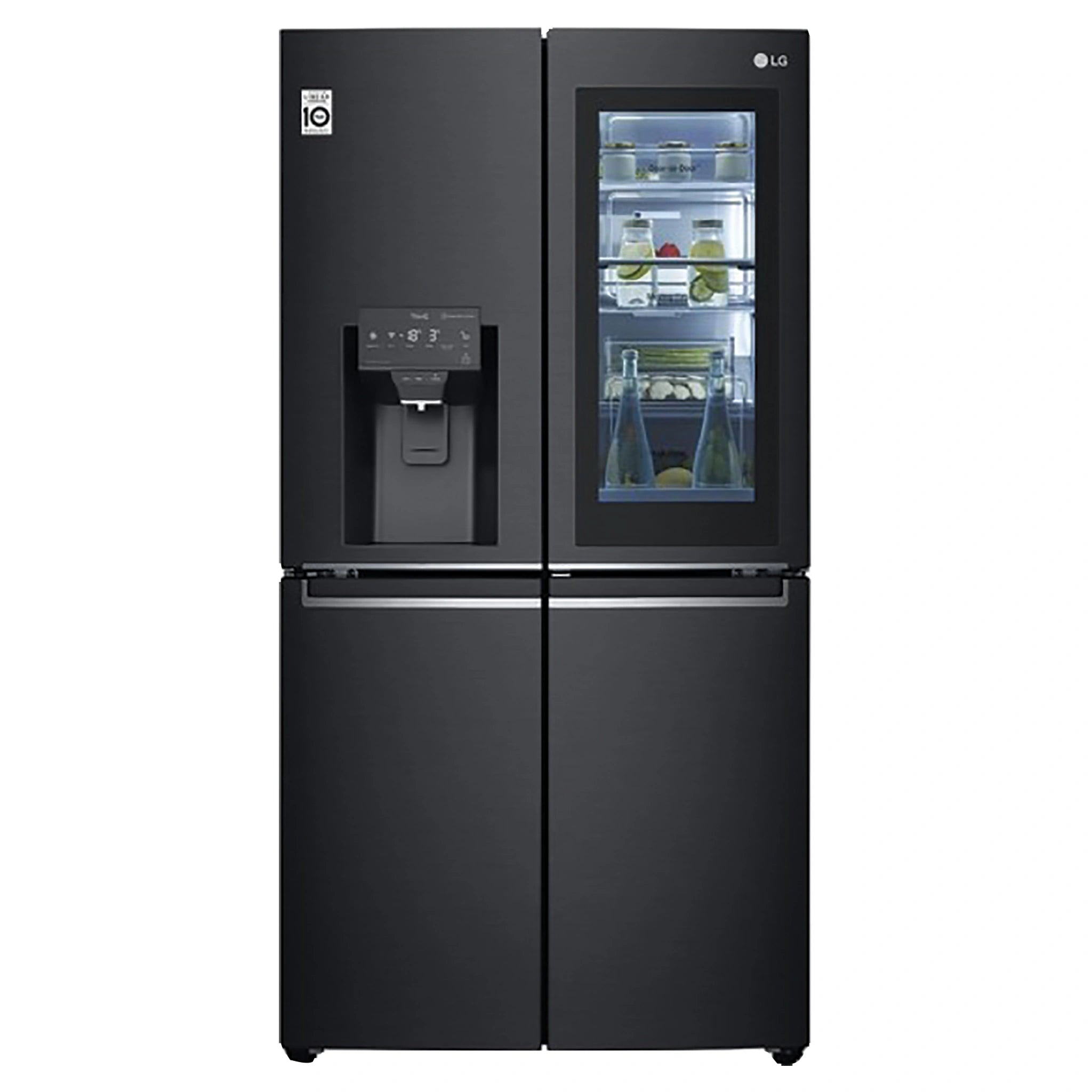 LG GFV706MBL 637L Matte Black French Door Refrigerator