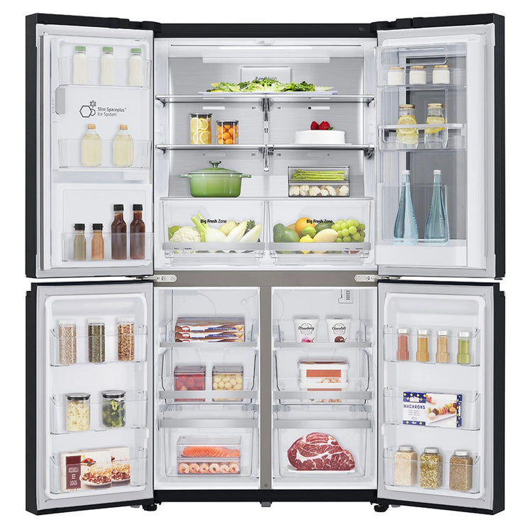 LG GFV706MBL 637L Matte Black French Door Refrigerator