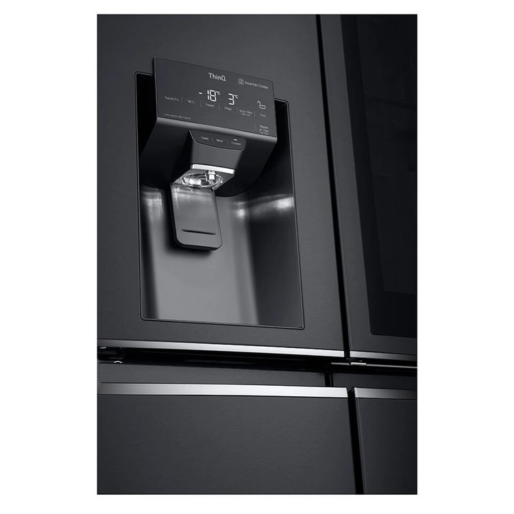 LG GFV706MBL 637L Matte Black French Door Refrigerator