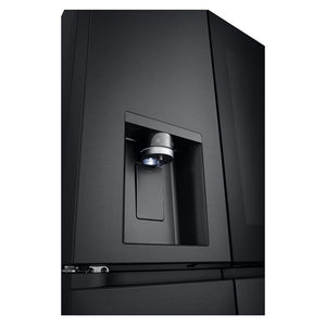 LG 847L French Door Fridge with InstaView GFV900MBLC, Water Dispenser View