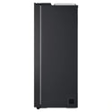 LG 664L Matte Black Side by Side Fridge Freezer GSB599MBL, Side View