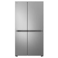 LG 664L Stainless Steel Side by Side Fridge Freezer GSB599PL, Front View