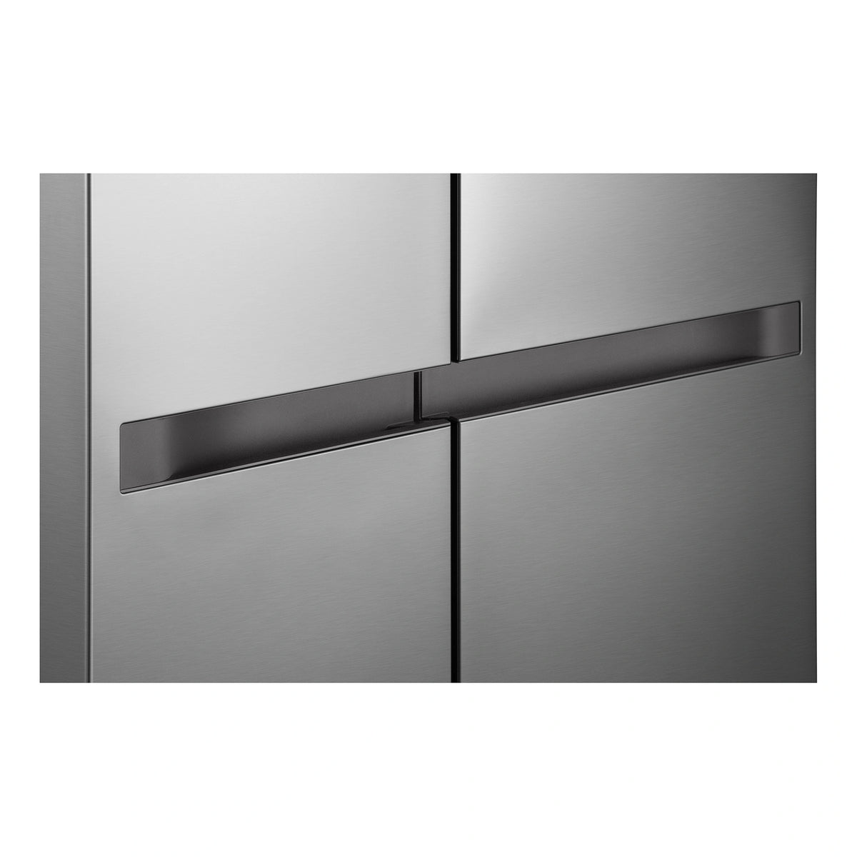 LG 664L Stainless Steel Side by Side Fridge Freezer GSB599PL, Handle View
