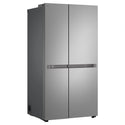 LG 664L Stainless Steel Side by Side Fridge Freezer GSB599PL, Left Side View
