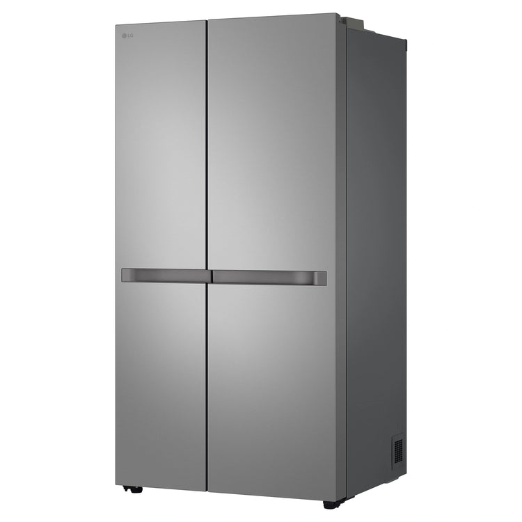 LG 664L Stainless Steel Side by Side Fridge Freezer GSB599PL, Right Side View
