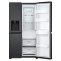LG GSL600MBL 635L Side by Side Fridge Plumbed