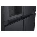 LG GSL600MBL 635L Side by Side Fridge Plumbed