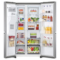 LG GSL600PL 635L Side By Side Fridge Plumbed