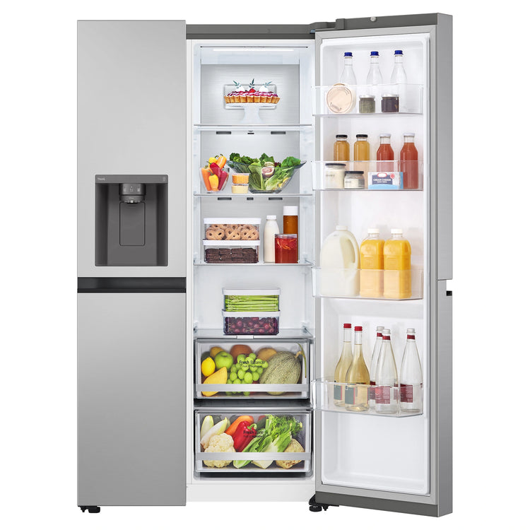 LG GSL600PL 635L Side By Side Fridge Plumbed